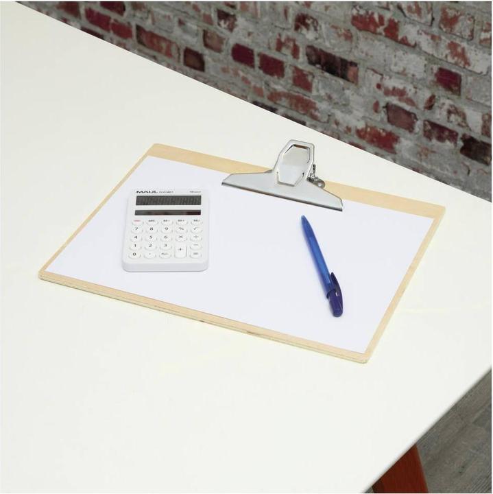 Image du produit Maul Klemmbrett MAULtilia 2394670 DIN A4 quer braun Holzhartfaser