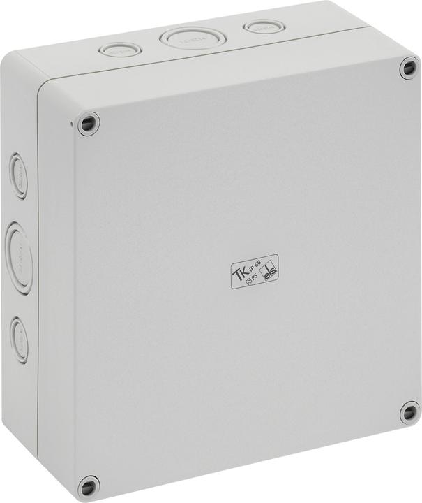 Spelsberg IP66 box with grey lid & KO,182x180x84mm (Housing)