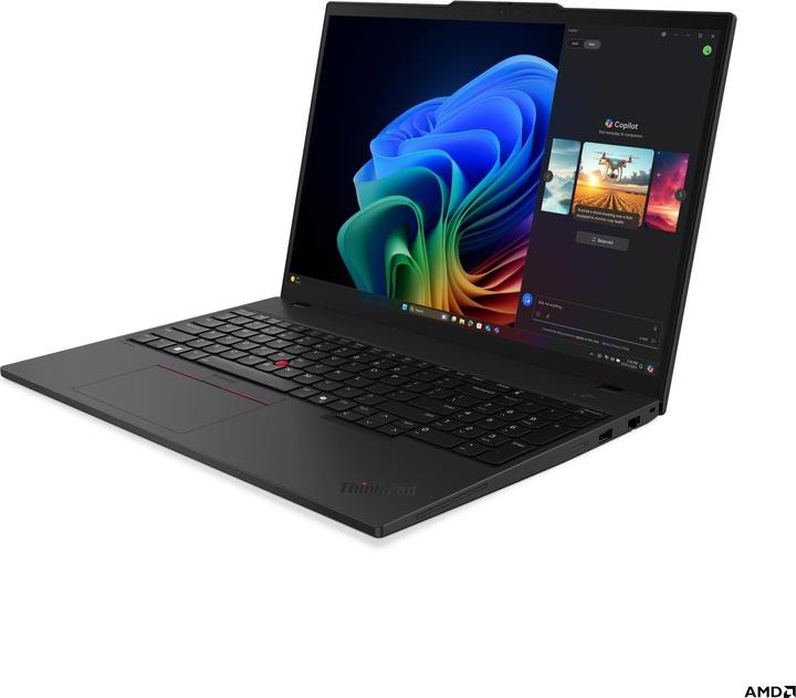 Actual product image Lenovo ThinkPad T16 Gen 4 (AMD) (16", 512 GB, 32 GB, Eng. Int., AMD Ryzen AI 5 340)