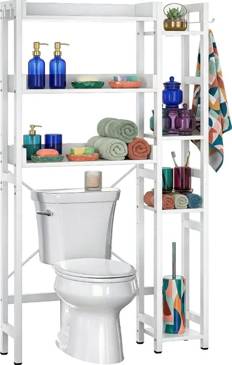 Relaxdays Toilettenregal (80 x 24 x 161 cm)