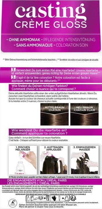 Produktbild L'Oréal Paris Casting Crème Gloss (418 Schokolade Mocca)