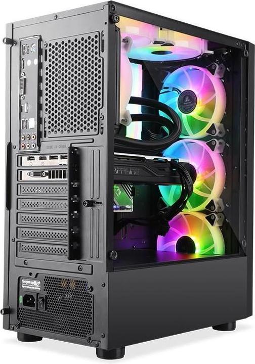 Actual product image Segotep Nova V1 Case black (ATX, mATX, Mini-ITX)