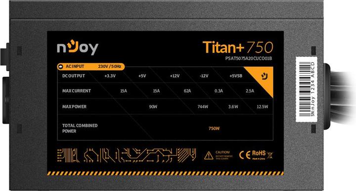 Actual product image Njoy Titan+ 750 (750 W)
