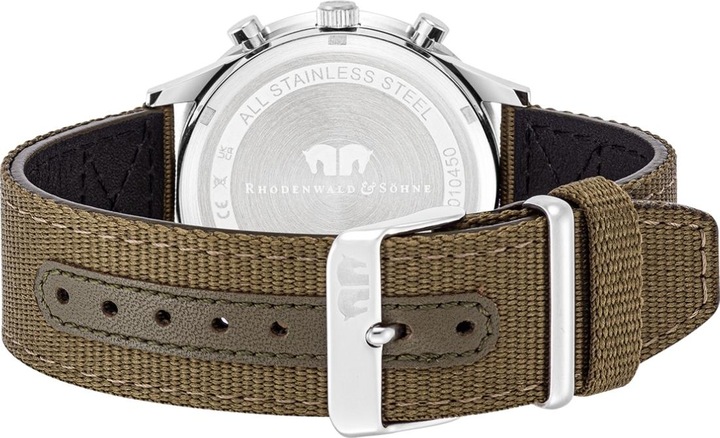 Produktbild Herren Chronograph Flight Captain Nylon Schwarz - 34130 (Chronograph, 43.80 mm)