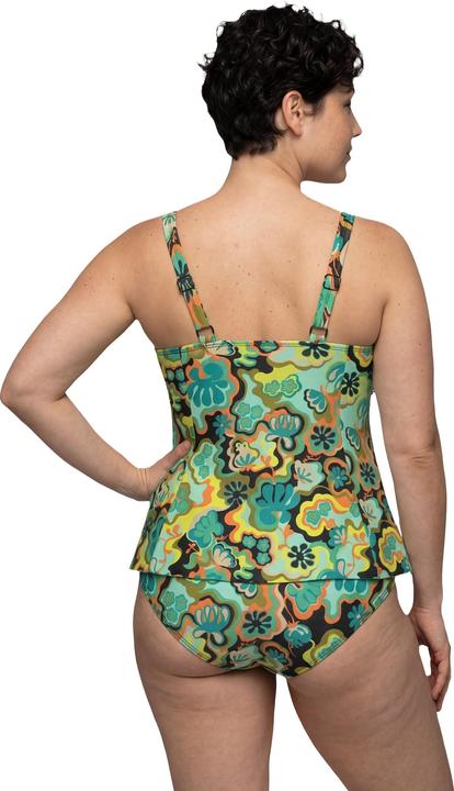 Produktbild Ulla Popken Tankini, Boho-Muster, Softcups, Träger verstellbar, recycelt (42)