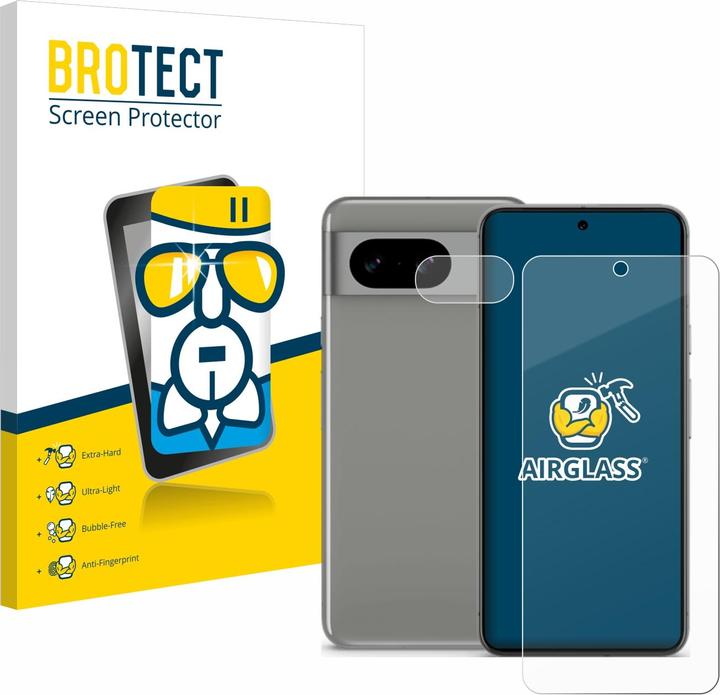 BROTECT AirGlass Panzerglasfolie (1 Stück, Google Pixel 8)