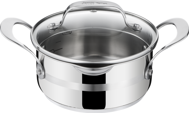 Actual product image Tefal Jamie Oliver Cook Smart 7 pcs (24 cm, Pan set + pot set, Stainless steel)