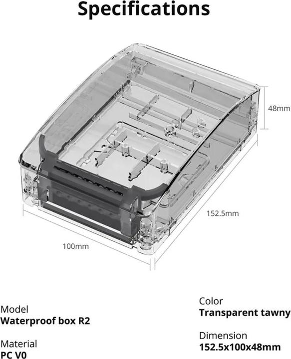 Produktbild Sonoff Waterproof Box IP66 R2 BOX (Gehäuse)