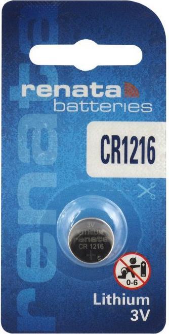 Immagine prodotto Renata CR1216 MFR SC 1BL (Lithiumbatterie) (CR1216)