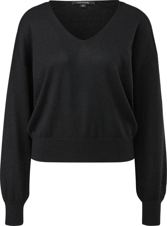 Actual product image Comma Strickpullover Strickpullover mit Glitzergarn (34)