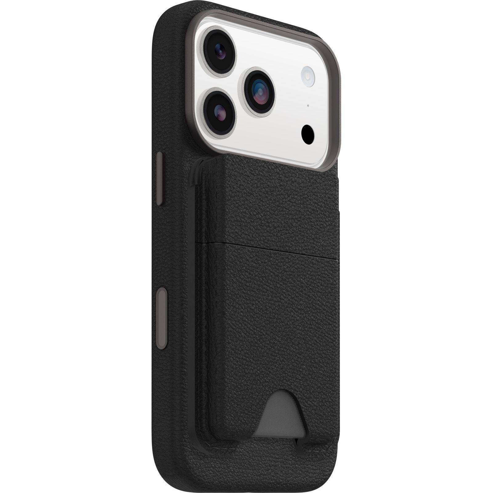 Otterbox Portafoglio (Apple Iphone 12, Apple Iphone 13, Apple Iphone 14, Apple Iphone 15, Apple Iphone 16, Apple Iphone 17, Apple Iphone Air), Cover Smartphone, Nero