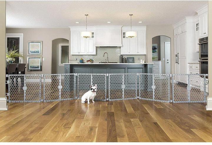 Actual product image Carlson PET YARD 2-IN-1 PLASTIC GATE & PEN 6-SECTION 71CM HIGH - (704.2002) (66 cm)