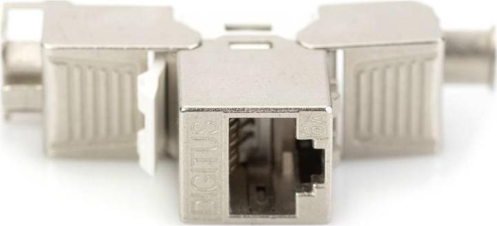 Productafbeelding Digitus CAT 6A Keystone Jack, afgeschermd, 48 stuks aansluiting zonder gereedschap (Keystone module)