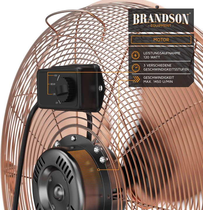 Image du produit Brandson Machine à vent (76 dB)