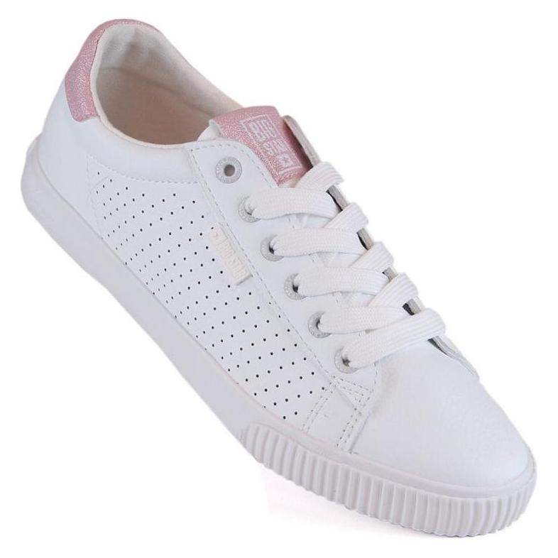 Big Star, Vrouwen, Sneakers, Damen Low-Top-Sneaker Weiss, Wit, (37)