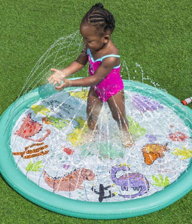 Actual product image Bestway Desert Dino 1.22 m Kids Inflatable Splash Pad