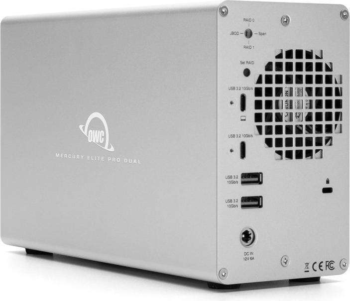 Actual product image OWC Mercury Elite Pro Dual (24 TB)