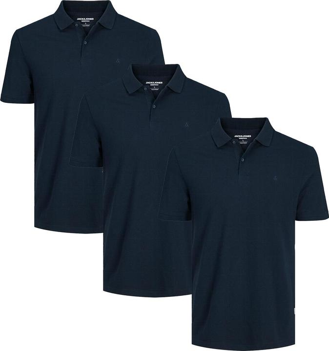 Immagine prodotto Jack & Jones 3er Pack Basic Poloshirt (XL)