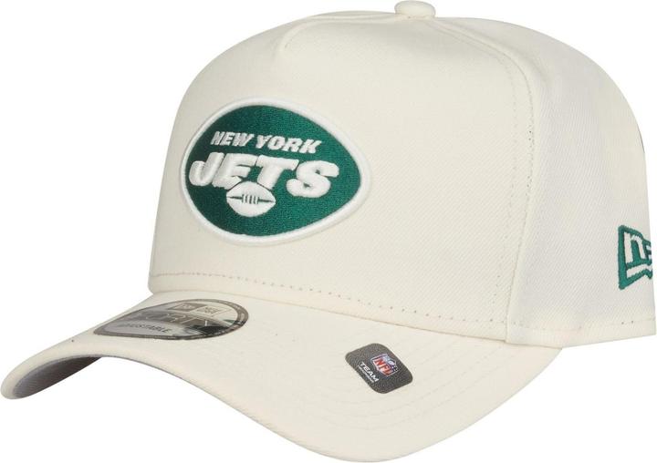 Actual product image New Era 9Forty A-Frame Cap - New York Jets chrome white