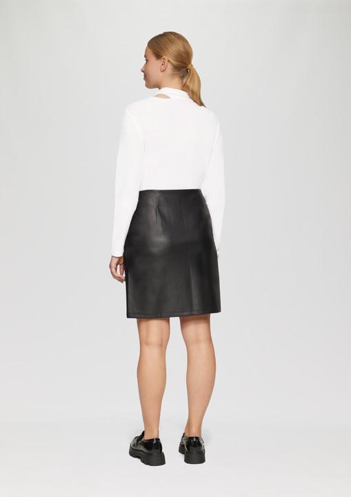 Actual product image S.Oliver T-Shirt Elastisches Longsleeve aus Modalmix mit Knotendetail (38)