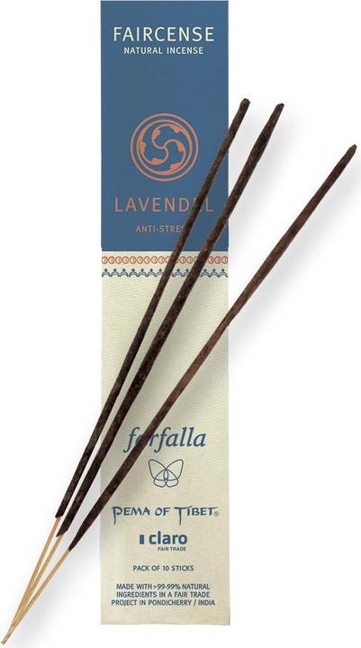 Actual product image Farfalla Faircense incense sticks