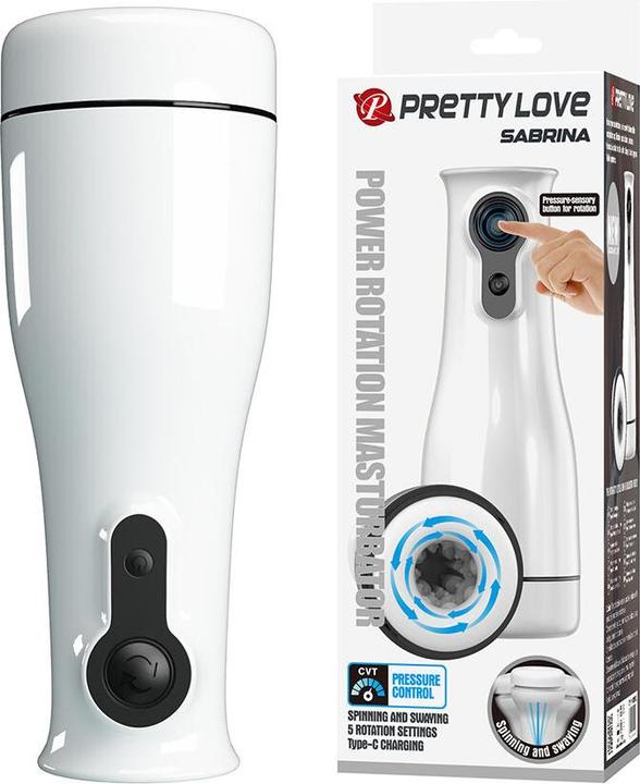 Actual product image Pretty Love Sabrina Power Rotationsmasturbator