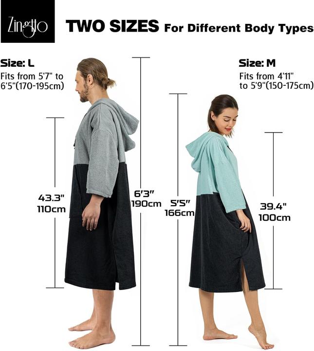 Produktbild Surf-Poncho mit Kapuze