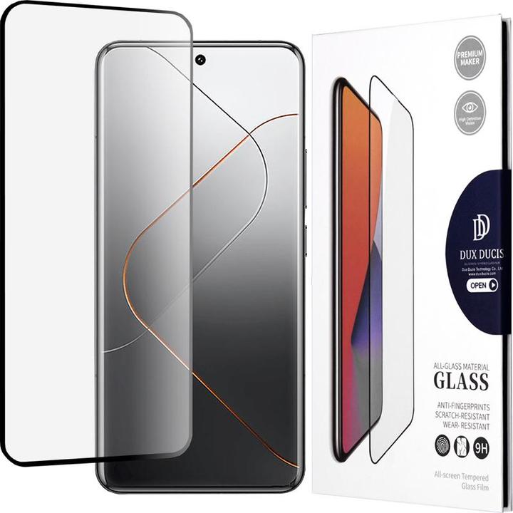 Produktbild Dux Ducis Panzerglas Xiaomi 14 Pro - Schwarz (1 Stk., Xiaomi 14 Pro)