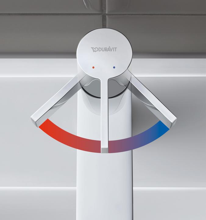 Produktbild Duravit EH-WT-MI D-NEO M mit Zugstangen-Ablaufgarnitur chrom