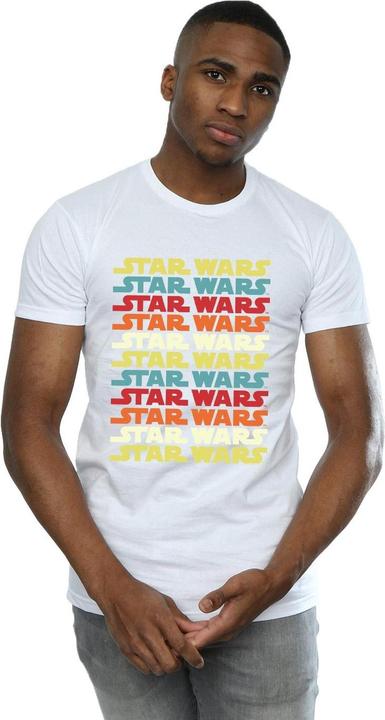 Produktbild Star Wars Retro Repeat Logo TShirt (M)