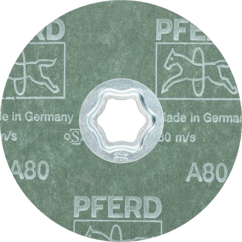 Thumbnail - Pferd, Schleifmittel, 64190008 COMBICLICK Korund Fiberscheibe Ø 115 mm A 80 für universelle Anwe (A 80)