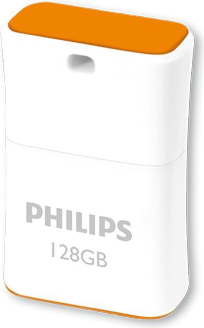 Philips USB 2.0 128GB Pico Edition Sunrise Orange (128 Go, USB-A)