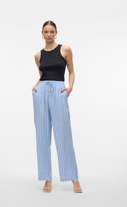 Produktbild Vero Moda VMLINN Mittlere Taille Hose Hose mit weitem Beinschnitt (XXL)