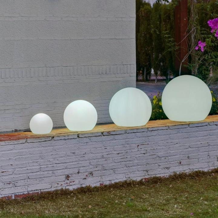 Produktbild Newgarden BULY 20 LED Kugelleuchte, runde Gartenleuchte 20cm E27 Innen & Aussen IP65 (250 lm, E27, IP65)