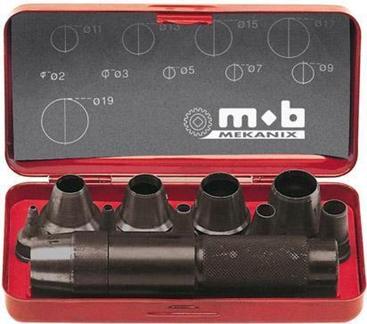 Actual product image Peddinghaus Punch set 'Mekanix' 11-piece