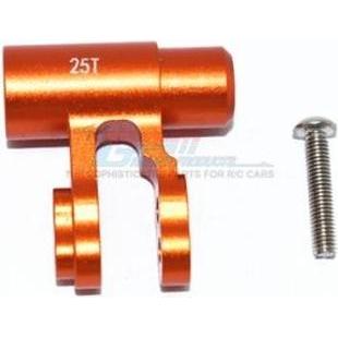 GPM aluminum standard 25t servo horn-2pc set traxxas xmaxx 8s / orange