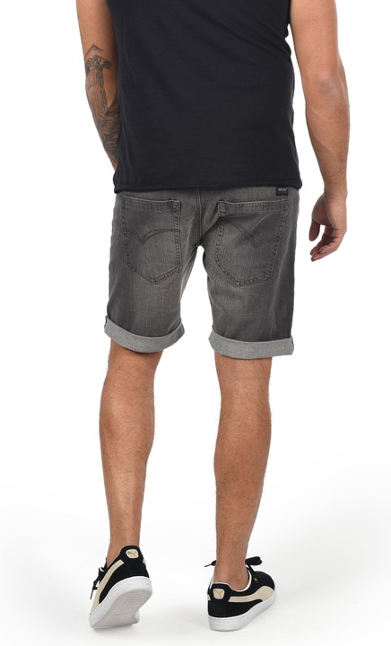 Immagine prodotto Indicode Hallow Pantaloncini Di Jeans Shorts Bermuda Da Uomo elasticizzato Regular- Fit (L)