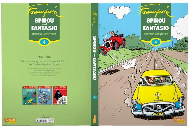 Produktbild Spirou & Fantasio Gesamtausgabe 04: Moderne Abenteuer (Deutsch, André Franquin, 2015)