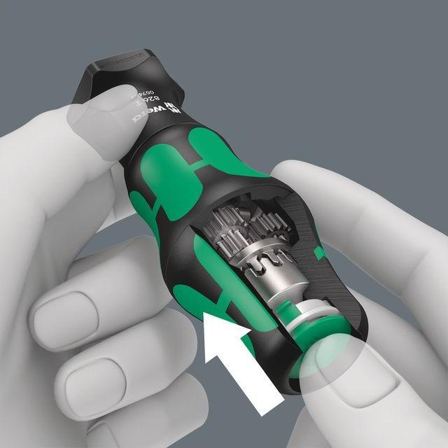 Actual product image Wera 826 T Kraftform Turbo (1/4")