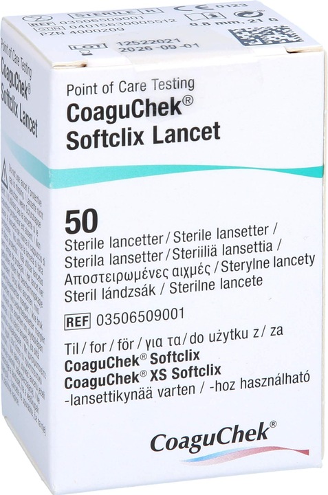 CoaguChek Lancette SoftClix (Lancette pungidito)