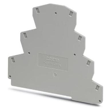 Phoenix Contact Abschlussdeckel 3210443 D-PT 4-PE/3L Inhalt: 50 St., Elektronikzubehör + Gehäuse, Grau