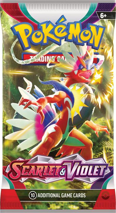 Image du produit Pokémon Scarlet & Violet (Anglais, Affichage du booster)