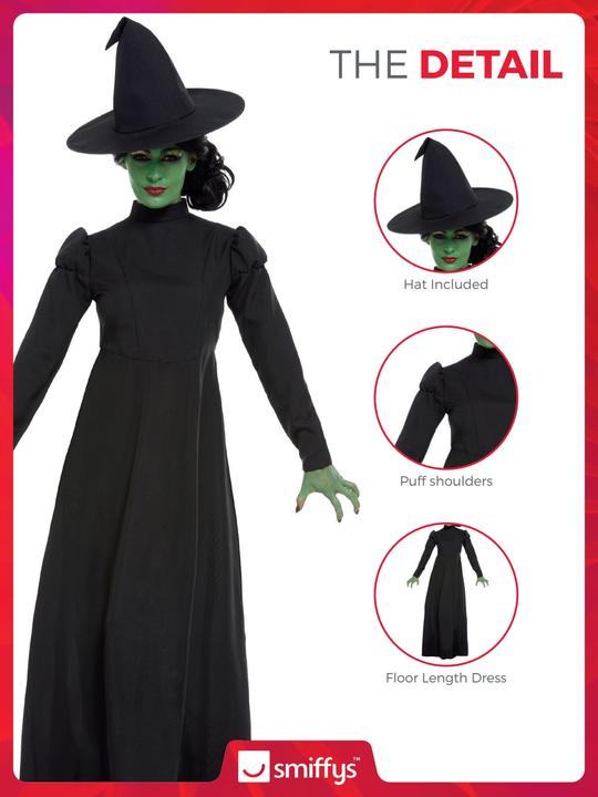 Actual product image Smiffys Dark sorceress - witch (36, 38)