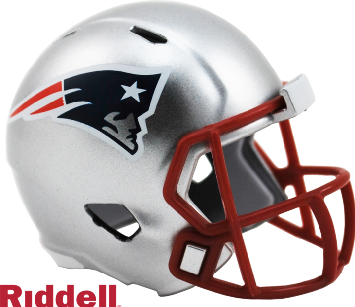 Actual product image Riddell Speed Pocket Football Helmet NFL New England Patriots