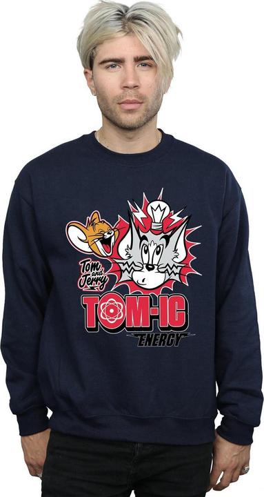 Immagine prodotto Tom & Jerry Tomic Energy Felpa Uomo (S)