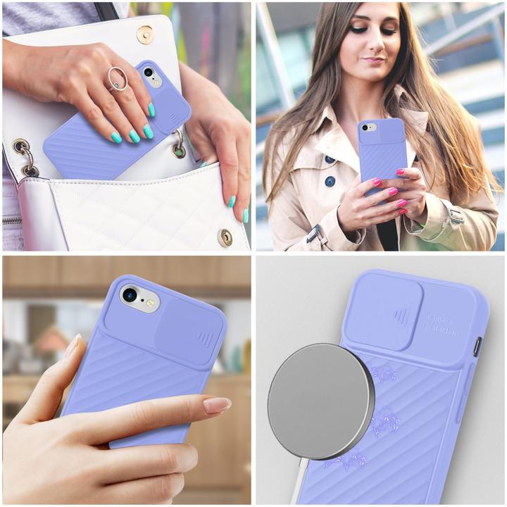 Actual product image Cadorabo TPU cover with camera protection (Apple iPhone 7, Apple iPhone SE (2nd Gen))