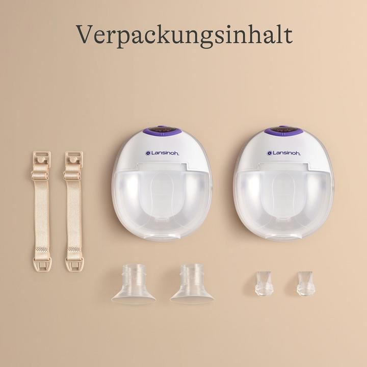 Actual product image Lansinoh Tragb Doppelpumpe