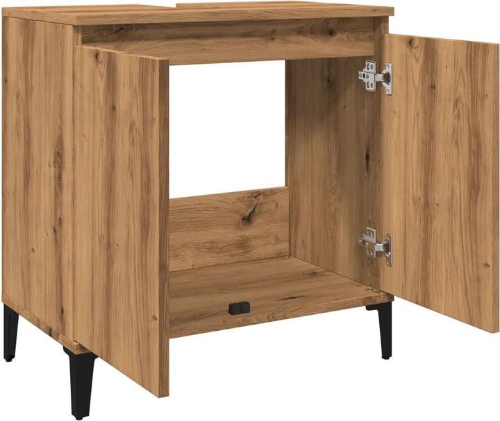 Produktbild vidaXL Waschbeckenschrank (58 x 33 x 60 cm)