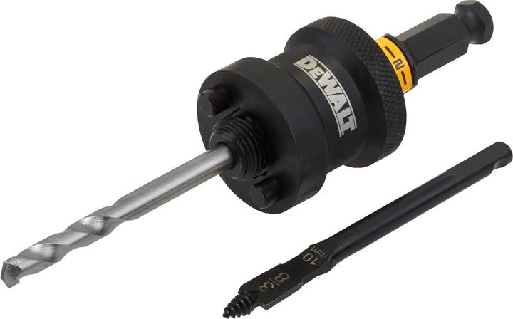 Actual product image DeWalt Hole saw quick-change adapter 13mm, for 32-210mm + 10mm wood drill bits (130 mm)