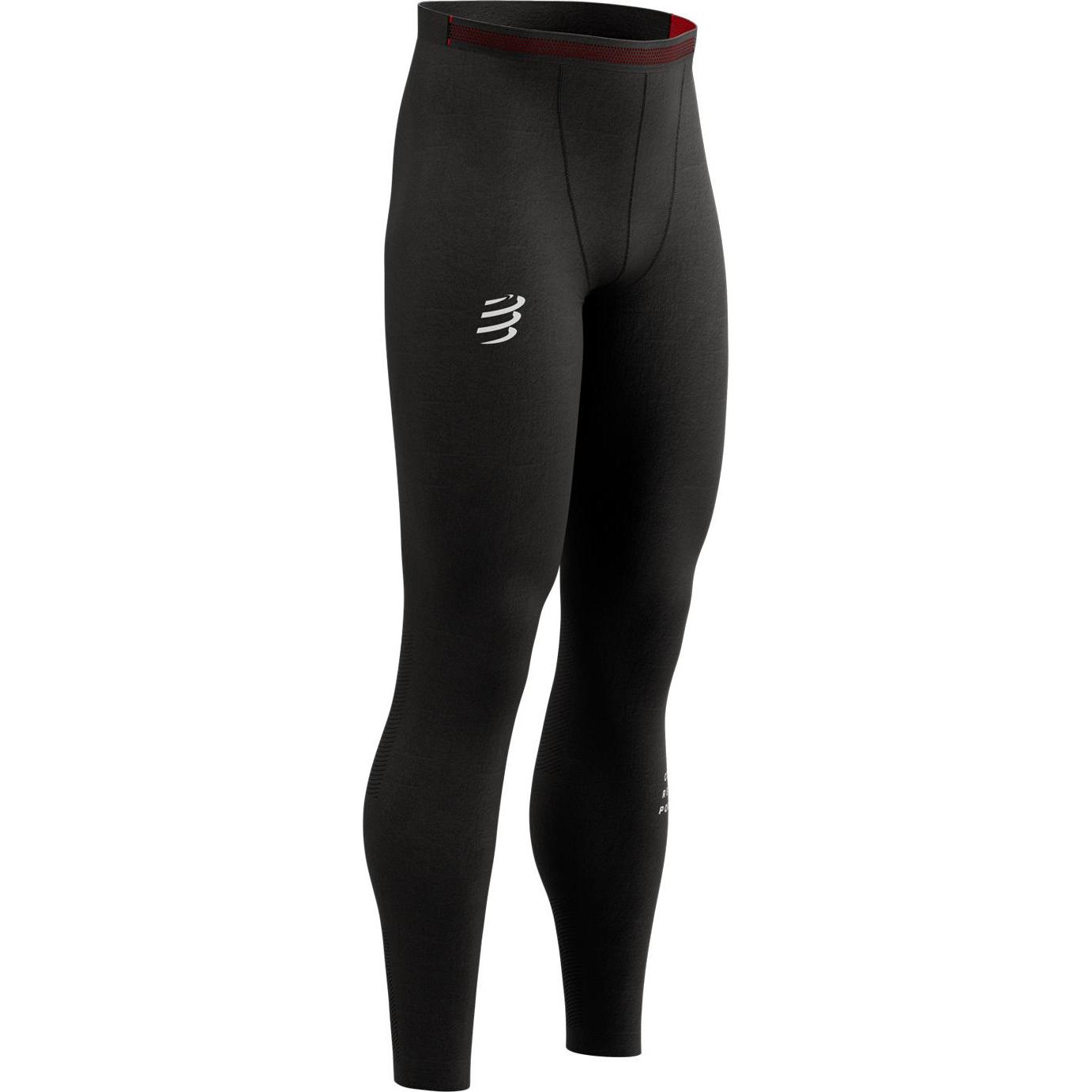 Compressport, Herren, Tights, Under Control Full Tight M (L), Schwarz, L
